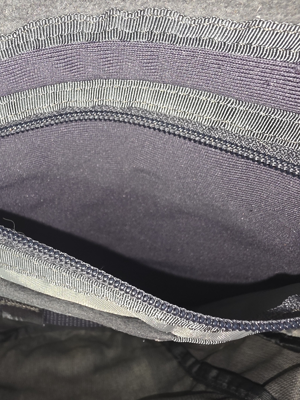 The North Face Recon Gray Backpack with Maroon Trim - Picture 7 of 16